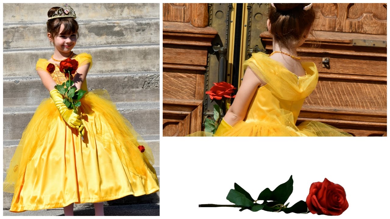 Watch video How to sew a Beauty and the Beast inspired costume | Princess Dress Costume | Frocks & Frolics Now How to sew a Beauty and the Beast inspired costume | Princess Dress Costume | Frocks & Frolics