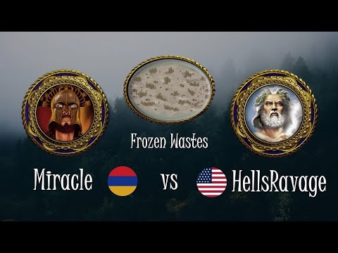 [Hades] Miracle vs HellsRavage [Zeus] - AGE OF MYTHOLOGY