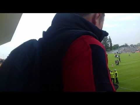 Carlow crowd after they beat Kildare