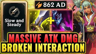 Slow and Steady Bug: OP Crit Combo on Zeri + Insane AD | League Arena Gameplay