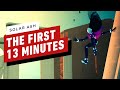 The First 13 Minutes of Solar Ash