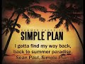 Simple Plan Feat. Sean Paul - Summer Paradise