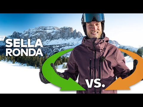 Sella Ronda Review – which route wins: Green or Orange?