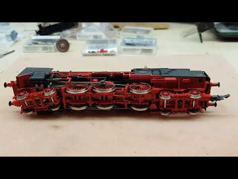 BR62 1007 DR von Liliput in H0 mit einigen Problemen, erster Testlauf  Teil 2.