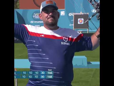 worldcup 2nd stage winner of the season for Jozef Bosansky in tha  Hyundai world archery 🎯🎯🏹🏹🏹