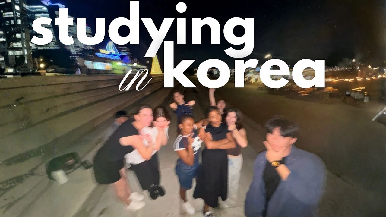 My Korean Drama: first week at my korean university SKKU