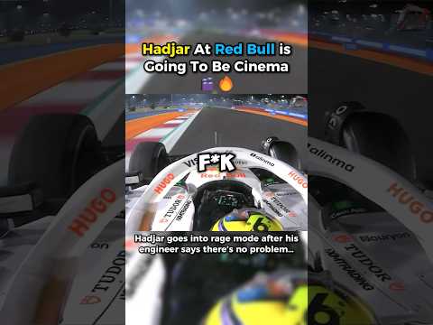 Hadjar at Red Bull Is Going To Be Absolute Cinema 🔥