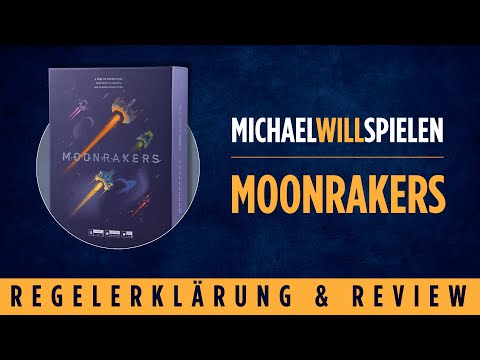 MOONRAKERS – Regelerklärung und Review – Schicker Deck-Builder mit Space-Thema