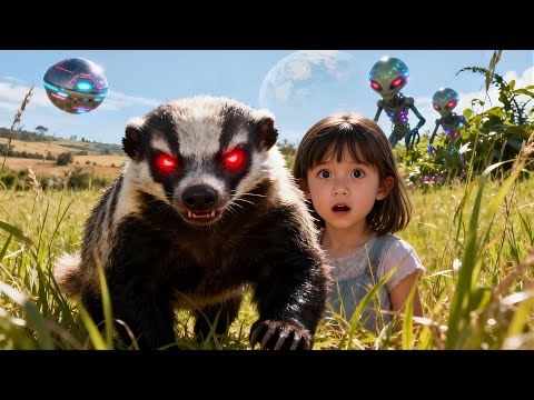 “Hanno provato ad afferrare il bambino: gli occhi del tasso del miele brillavano come se stesse a...