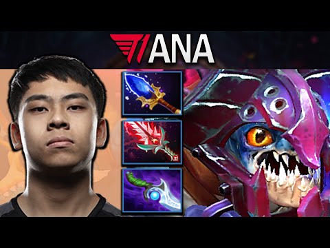 Slark Dota 2 Gameplay T1.Ana with Bloodthorn and Diffusal Blade - TI12