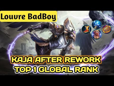 KAJA REWORK GAMEPLAY AND BUILD BY TOP 1 GLOBAL RANK Louvre BadBoy - KAJA REVAMP -  MOBILE LEGENDS