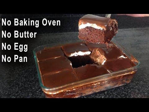 Chocolate Cake in 5 Minutes in Lock - Down - No Eggs No Butter No Pan by (HUMA IN THE KITCHEN)