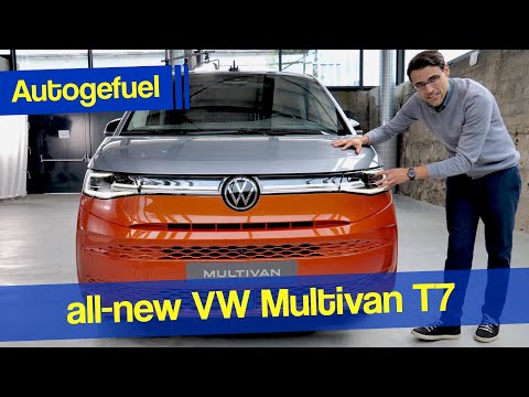 2022 VW Multivan T7 comes with PHEV and new tech!