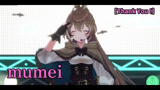 【七詩ムメイ/ナナシムメイ】　mumei　【Thank You !/ホロライブEN】