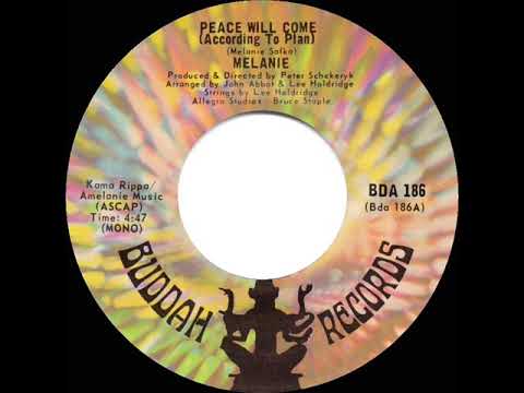 1970 HITS ARCHIVE: Peace Will Come (According To Plan) - Melanie (mono 45)
