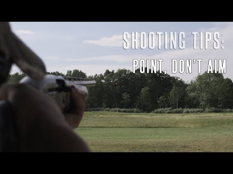 Don't Aim, Point The Shotgun: Tips For Better Shotgun Wing Shooting & Duck Hunting