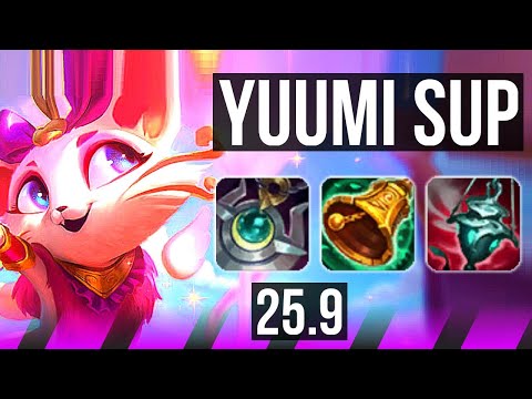 YUUMI & Twitch vs SENNA & Draven (SUP) | 1/2/35, Rank 11 Yuumi | EUNE Grandmaster | 25.9