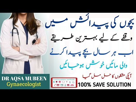Family Planning Method in Hindi/Urdu || Contraception Method ||Types Of Family Planning
