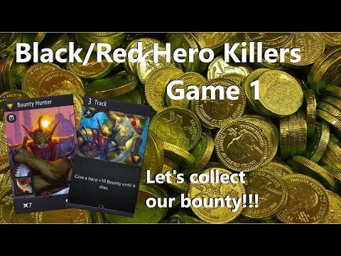 Black/Red Hero Killer Game 1 Artifact Constructed Gauntlet