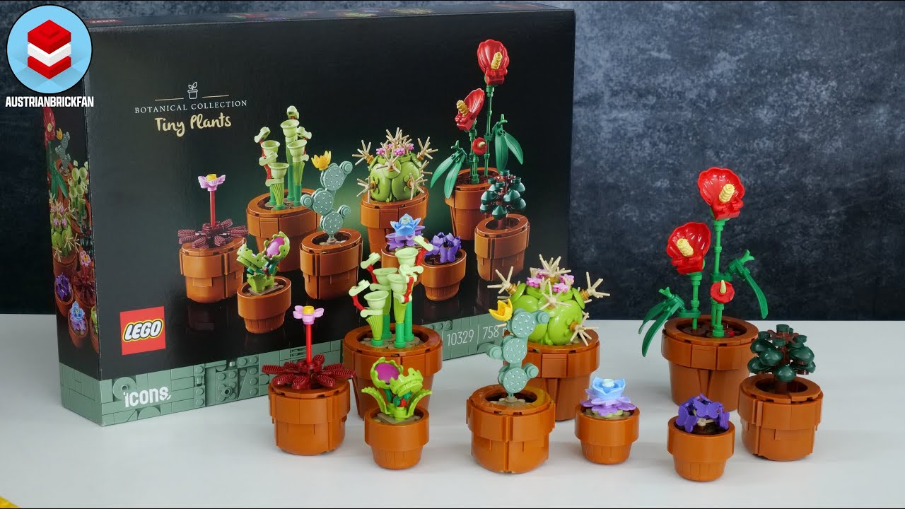 LEGO Icons - Miniaturní rostliny