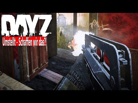 BREAKING INTO ENEMY BASE FOR HUMVEE - SURROUNDED BY ENEMIES - CAN WE GET OUT? - DAYZ
