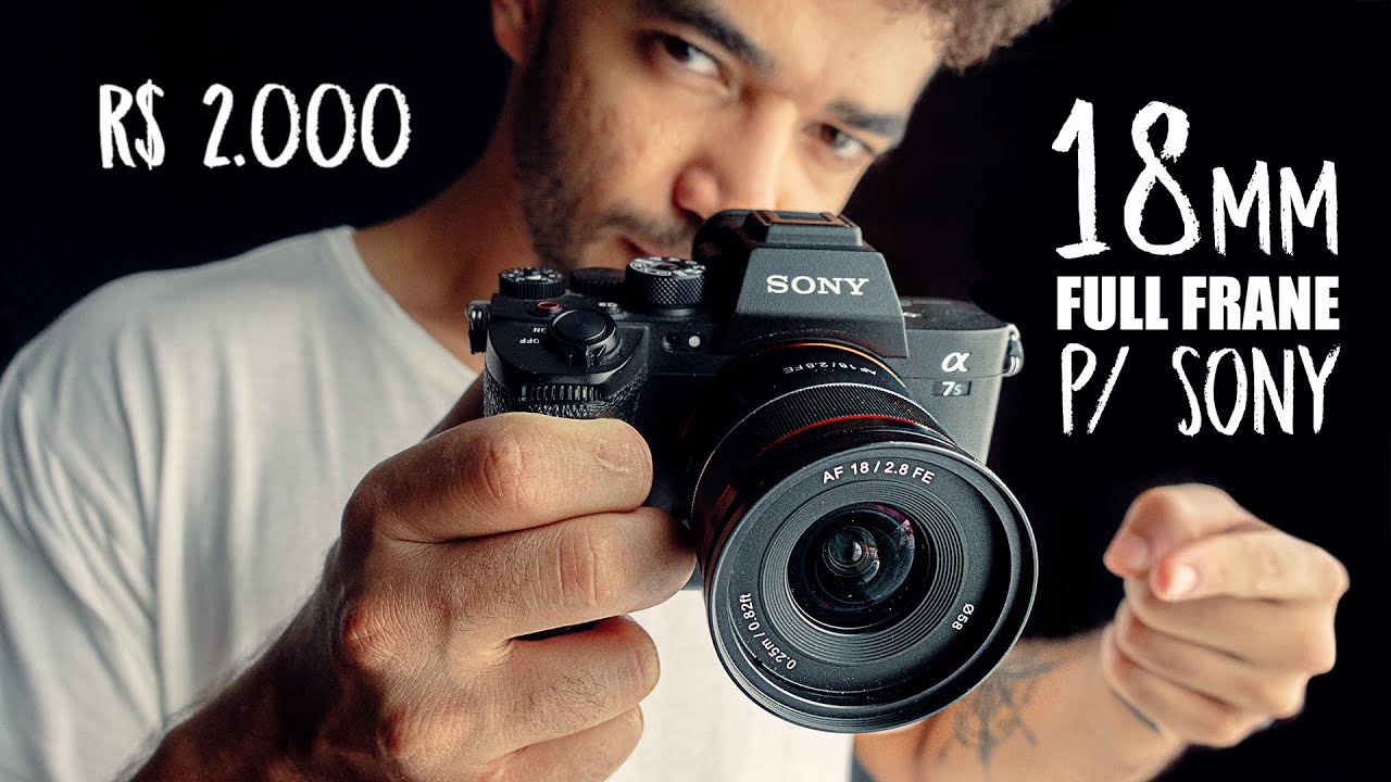 Lente SUPER GRANDE angular para SONY FULL FRAME - 18mm f2.8 Samyang