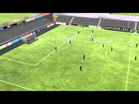 KS Wisla - Iskra Klecza Dolna - Chalas strzela samobojczego gola 44 min.