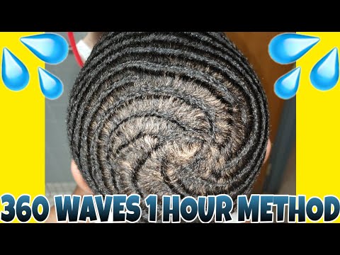 How To Get Waves In 1 Hour All Hair Types 360 Waves