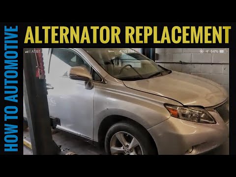 Replace the Alternator on a 2010-2015 Lexus RX350