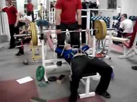 Kristoffer Eikeland - Benkpress 117,5kg 07/03-2007