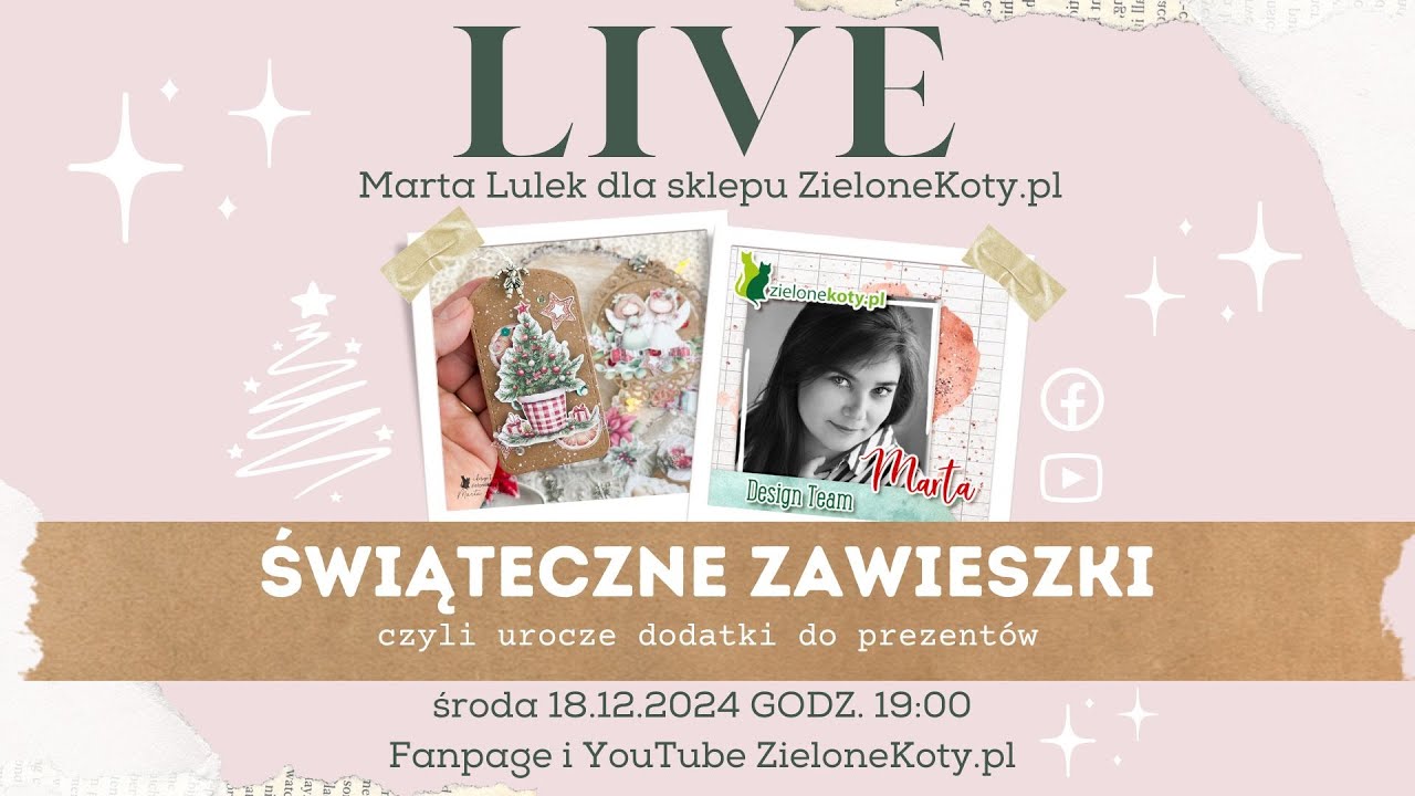 Świąteczne zawieszki z transmisji LIVE | Marta