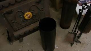 How to Replace Black Stove Pipe Flue