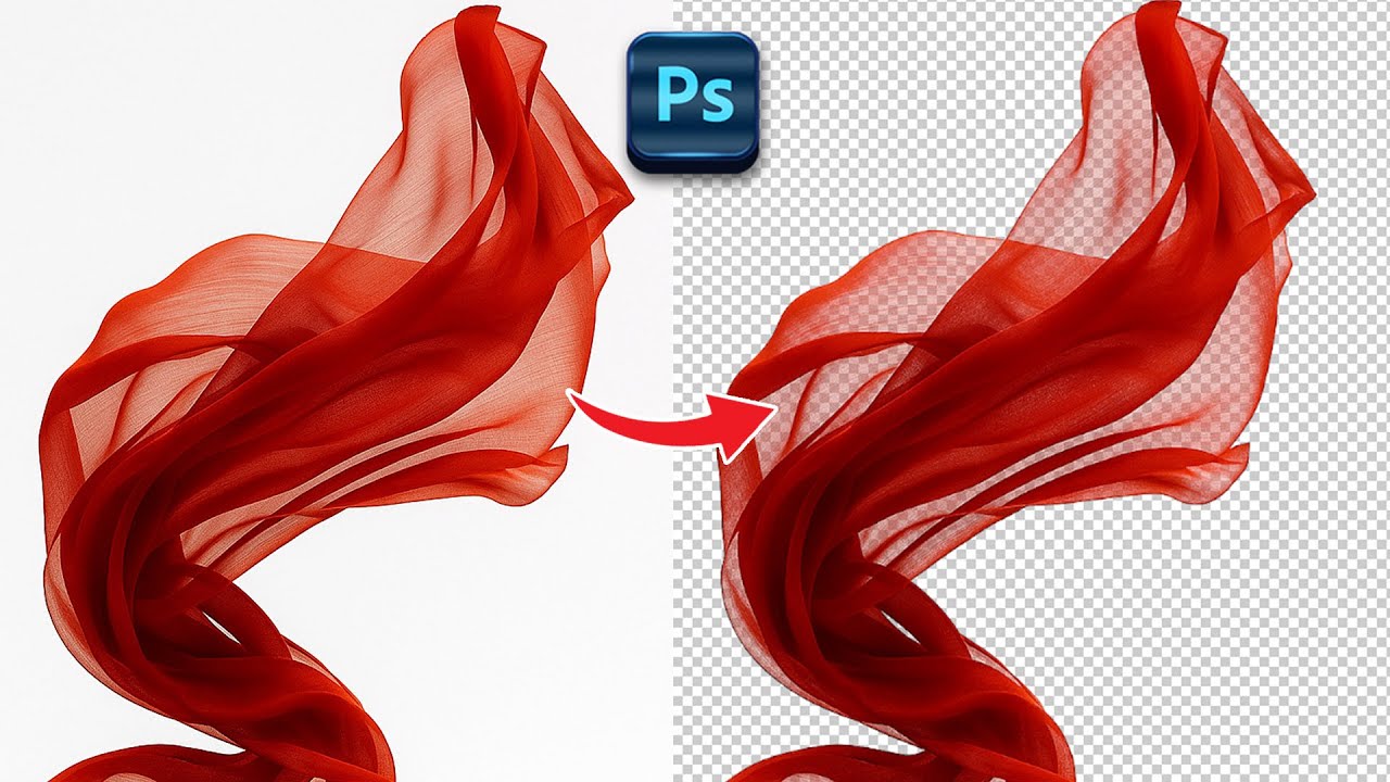 How to Erase the background with Photoshop - video 3