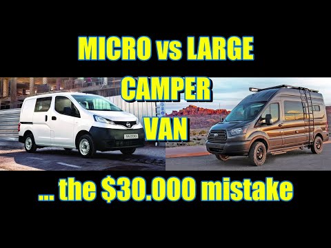 #Microcamper vs #VANLIFE Nissan NV200 VS Ford Transit Argument (Mercedes Sprinter Conversion Connect