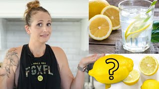 Does Lemon Water Help WEIGHT LOSS? PLUS more health benefits!