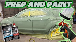 Auto painting: STEP-BY-STEP guide to preparing and painting  your car at home.