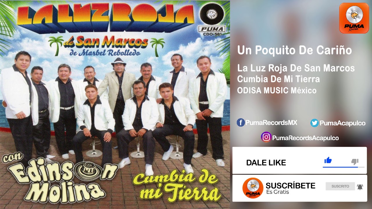 Un Poquito De Cariño - La Luz Roja De San Marcos - Con Edison Molina - Cumbia De Mi Tierra