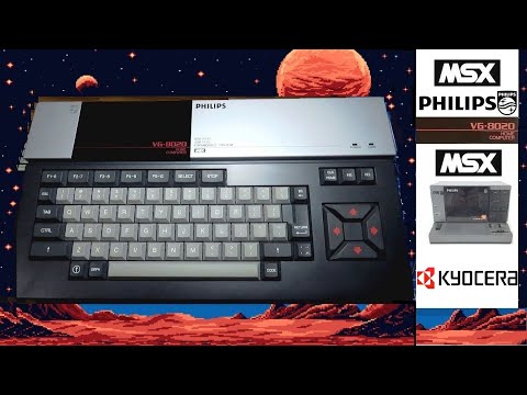 PHILIPS MSX VG-8020 (c) 1984 - A beautiful 8-bit computer!