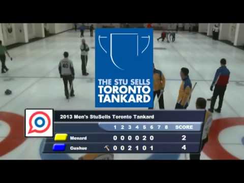2013 Stu Sells Toronto Tankard Curling: Jean-Michel Menard vs Brad Gushue