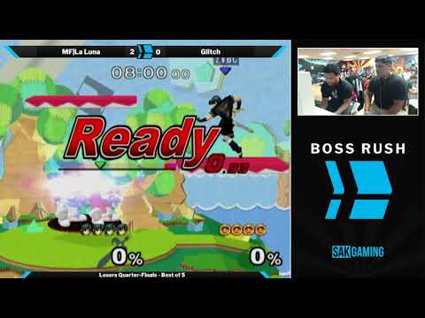 Boss Rush The Moon Losers Quarters - MF|The Moon (Marth) vs Glitch (Ice Climbers)