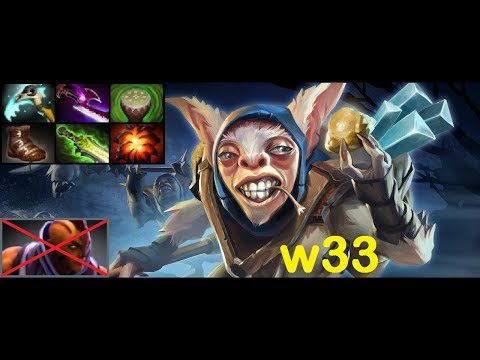 Meepo w33 vs Anti Mage Miracle | Divine Rank 6 vs Divine Rank 5 Full Gameplay