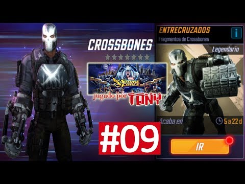 Marvel Strike Force "Cap. 9.- Evento: Entrecruzados (1ª parte)" por Tony
