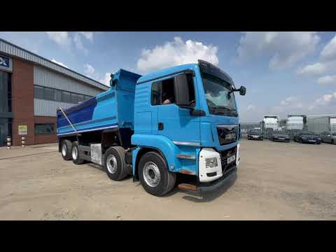 New In Stocklist For Sale: MAN TGS 32.400 Eu6 8x4 STEEL TIPPER 2017 - WR17 YNG