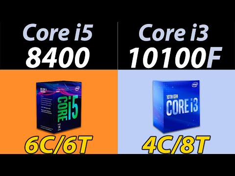 i5-8400 Vs. i3-10100F | RTX 3080 and RTX 3060 | 1080p Gaming Benchmarks