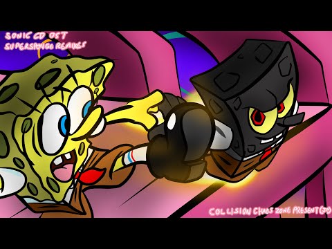 Sonic CD - Collision Chaos Zone (Present) (JP) (SpongeBob SuperSponge Remix)