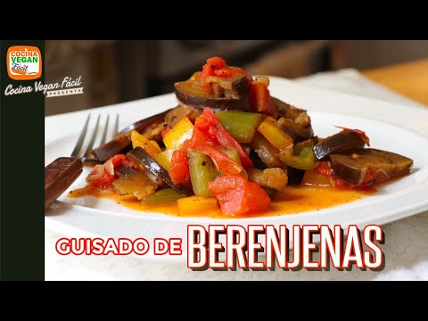 You only need 2 eggplants to make this delicious stew - Easy Vegan Cooking