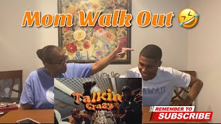 Moms Walk Out 🤣 | Rio Da Yung Og - Talkin Crazy (Official Music Video) Mom Reaction !