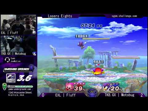 SG at GU 17-5.3 LR5 - EXL | Fluff (Meta Knight) vs TKB | GX | Motobug (Sonic)