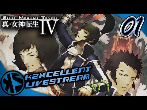 Samurais of Mikado | Shin Megami Tensei IV (Part 1) | KZXcellent Livestream