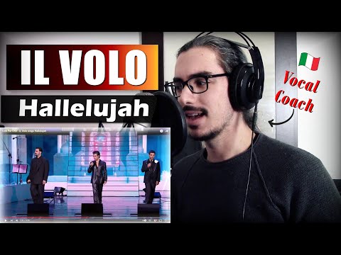 IL VOLO "Hallelujah" // REACTION & ANALYSIS by Vocal Coach